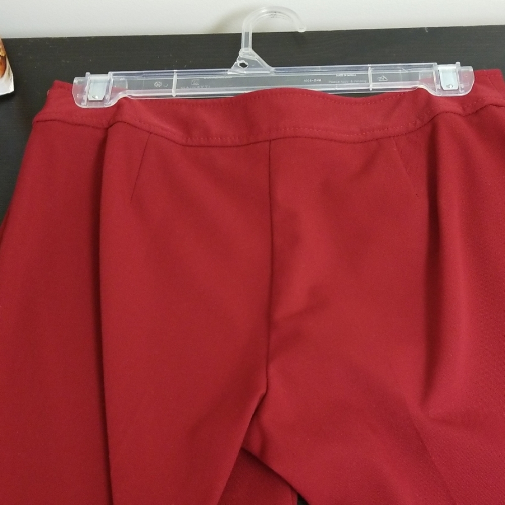 Red dress pants - Picture 4 of 7